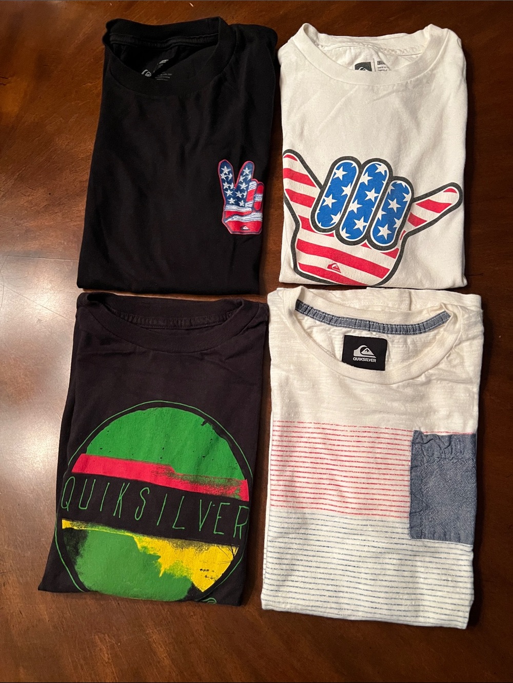 Quiksilver Kids 4-Pack Short Sleeve T-shirt